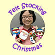 Children art classes 10th anniversary celebration: Christmas stocking making class for kids, December school holiday 2018.