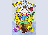 Ester art classes for kids Singapore, Easter gifts, Easter activities, Easter card making, Easter art and craft